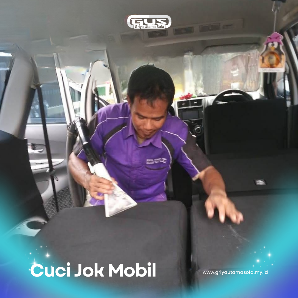 Layanan Cuci Jok Mobil